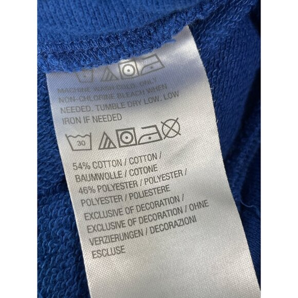 Susan Graver Weekend Reg Washed French Terry Cropped Jogger XS River Blue NEW - Picture 6 of 8